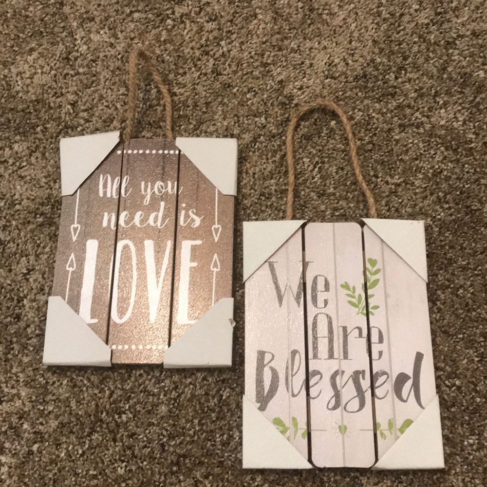 Wooden Signs